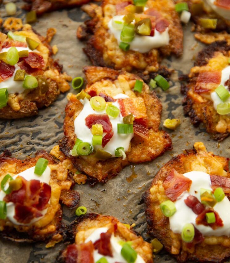 Loaded Smashed Potatoes