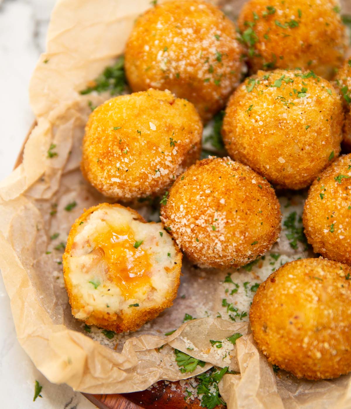 Fried Mashed Potato Balls